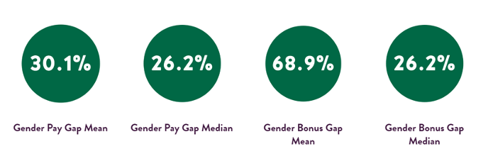 Previous Year (Avg pay and bonuc gap)