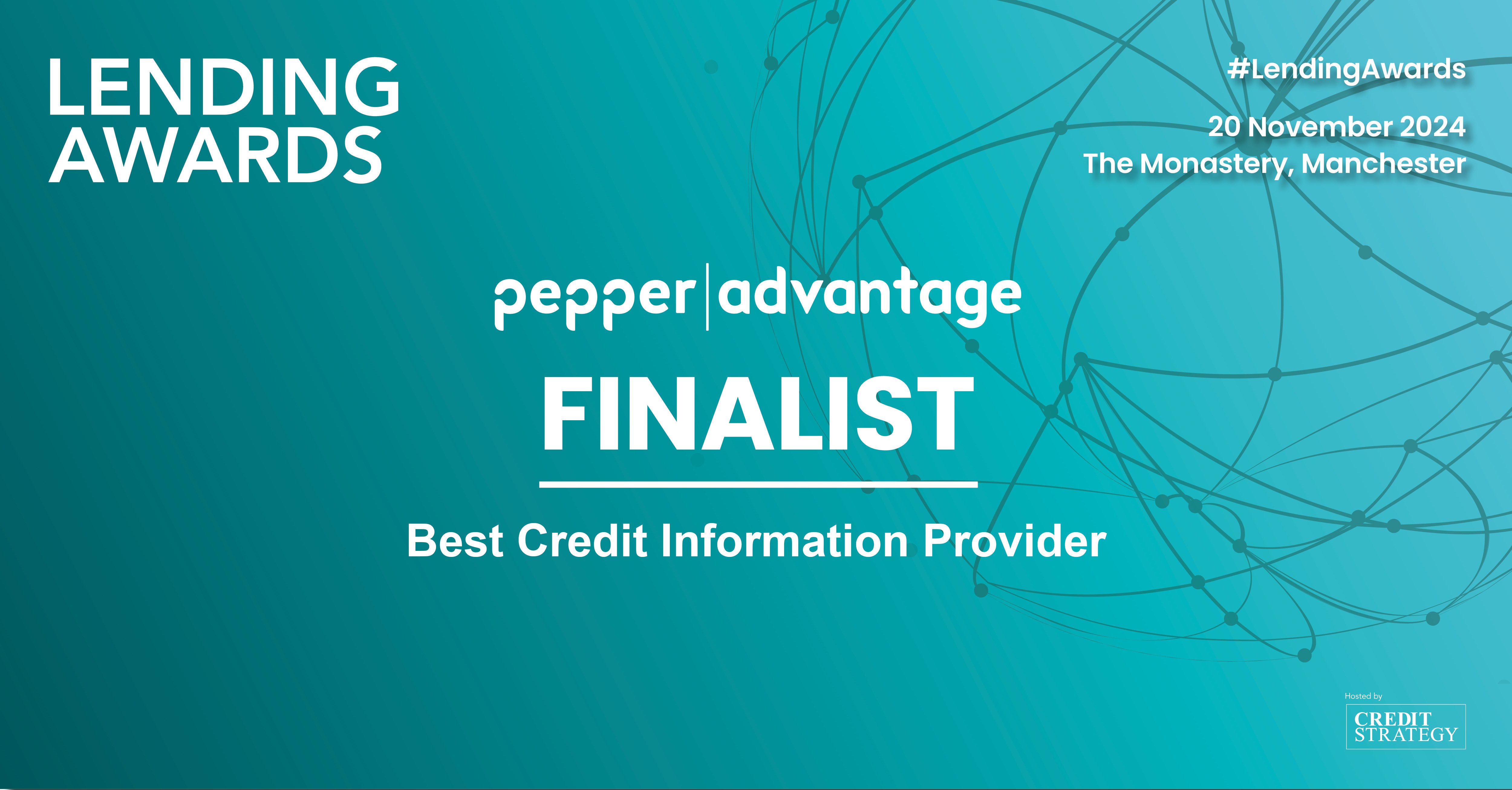 Lending Awards Finalist Pepper Advantage SM